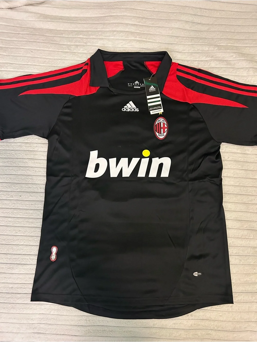 adidas Black & Red Kaka #22 Men's Soccer Jersey